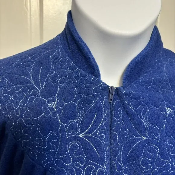 Vintage Carlton Hall Womens Size M Made in USA Sleep Wear Core Cozy Warm - Picture 1 of 7